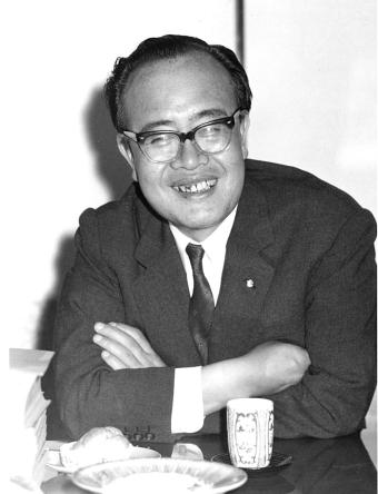 角川源義　1967年、俳句座談会
